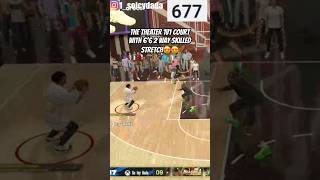 6’6 DEMIGOD TAKEOVER THE 1V1 COURT IN THE THEATER NBA 2K25 nba2k25 nba2k25gameplay nba2k shorts [upl. by Aeret116]