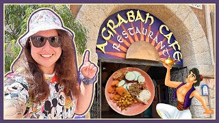 BEST Disneyland Paris BUFFET Restaurant AGRABAH CAFE Review 2023  Vegan amp Veggie Friendly [upl. by Scopp]