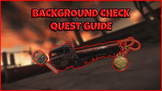 Background Check Quest Guide EASY Escape from Tarkov [upl. by Jael]