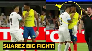 Did Luis Suarez tried to BITE Colombian player after Uruguay loss Football News Today [upl. by Mcclees]