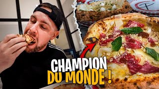 Je goûte la Pizza Championne du Monde  elle est incroyable [upl. by Hazem281]