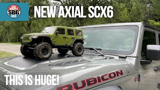 Axial SCX6 Wrangler Rubicon  Its HUGE [upl. by Ominorej]