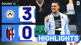 UDINESEBOLOGNA 30  HIGHLIGHTS  Udinese tear Bologna apart  Serie A 202324 [upl. by Eniad698]