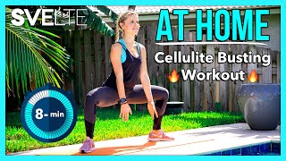 Quick and Easy Cellulite Workout For Women  Svelte Training [upl. by Fritts]