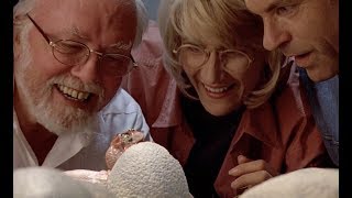 Jurassic Park 1993  Hatching Baby Raptor scene 1080 [upl. by Cavuoto]