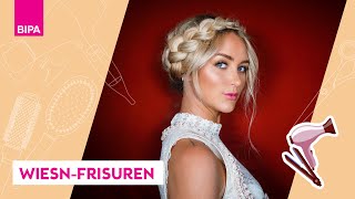 5 einfache Frisuren für die Wiesn mit Nadine Mayerhofer [upl. by Chloras]