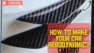 How to make your car more aerodynamic Install Canards [upl. by Willy599]