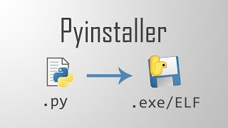 Pyinstaller Basics Convert py to exeELF [upl. by Mossman]