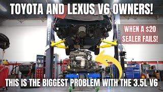 TOYOTA V6 OWNERS This is The Biggest Problem with The 35L V6 Engine [upl. by Yelehsa]