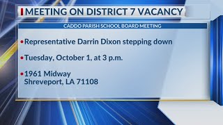 Caddo Parish School Board meeting on District 7 vacancy [upl. by Azaleah]