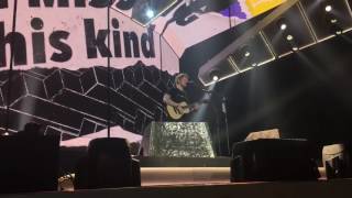 Ed Sheeran  New ManDont live  Sportpaleis Antwerp Belgium 504 [upl. by Ruenhs]