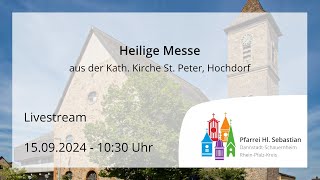 Gottesdienst aus Hochdorf am Sonntag dem 15092024 [upl. by Culver]