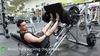 Angled Leg Press Hammer Strength [upl. by Billie]