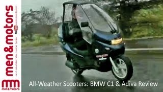 AllWeather Scooters BMW C1 amp Adiva Review [upl. by Jadda]