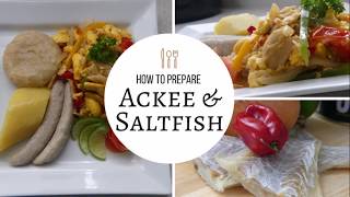 How To Cook Ackee and Saltfish  Lesson 6  Jamaican Style  Morris Time Cooking [upl. by Deming]