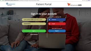 Patient Payment Center  AdvancedMD ePayments [upl. by Zsamot]