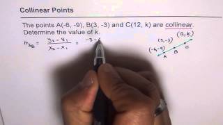 Find Coordinates of Collinear Point [upl. by Willet12]