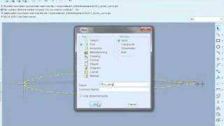 Making Wings in ProEngineer [upl. by Nuahsad]