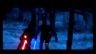 Star Wars Kylo Ren SpringAction Lightsaber  Force Action Lightsaber toy review [upl. by Bettye]