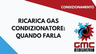 Ricarica Gas Condizionatore Quando farla [upl. by Ynobe]