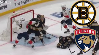 🏒RIGGED NHL BOSTON BRUINS FANS STUNNED AT SAM BENNETTS GOALIE INTERFERENCE GOAL vs FLORIDA PANTHERS [upl. by Riba]