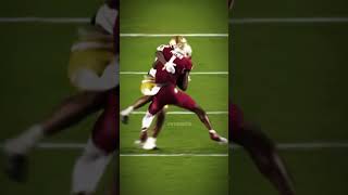 Kentron Poitier with a nasty juke and touchdown😳 shorts [upl. by Abel]