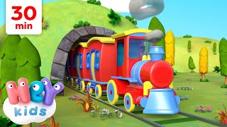 El tren ya viene 🚂  Canciones de trenes para Niños  HeyKids  Canciones infantiles [upl. by Itaws416]