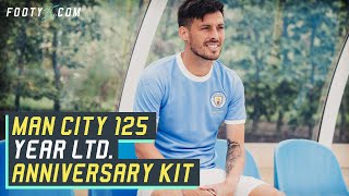 MAN CITY 125 YEAR ANNIVERSARY PUMA SHIRT  KIT REVIEW [upl. by Cressi218]