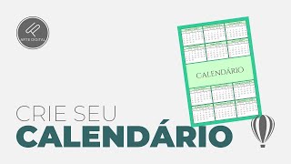 Vou te MOSTRAR a maneira MAIS FÁCIL de criar um CALENDÁRIO no CorelDRAW [upl. by Joerg]