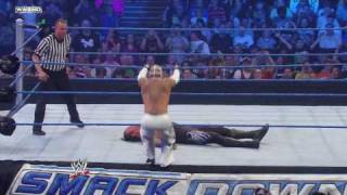 The Undertaker VS Rey Mysterio 22 Taker Gets Injured [upl. by Kciredorb]