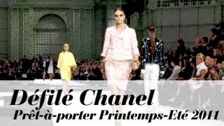 Défilé Chanel prêtàporter printempsété 2011 [upl. by Kellsie]