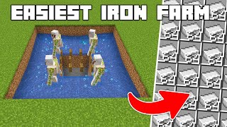 The FASTEST Iron Farm in Minecraft 121  1450 Iron Per Hour [upl. by Elad]