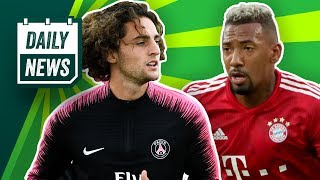 FC Bayern Warum Boateng blieb amp Rabiot kommt 3 Europacup 2021 Messi vs Ronaldo Daily News [upl. by Ariak]