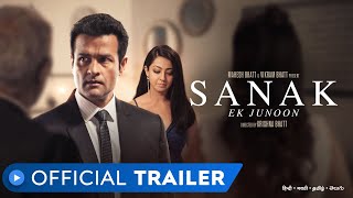 Sanak  Ek Junoon  Official Trailer  Rohit Bose Roy  Aindrita Ray  MX Player [upl. by Laband]