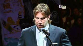 Peter Forsberg 21 Jersey Retirement [upl. by Acirre]