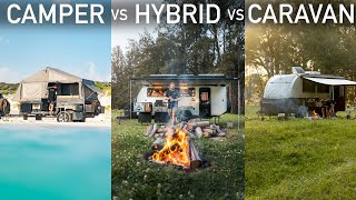 What Works Best Comparing Campers Hybrids and Caravans  Cub Frontier H16 and C16 [upl. by Groos]