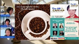 The HR Cafe Ep178quot Emerging Trends in HR Remote Work Gig Economy and AIquot [upl. by Hiller]