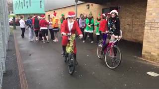 Clydebank High School  Santa Dash 2017  Part 2 [upl. by Werdma]