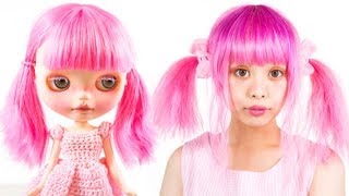 Blythe Doll Makeup Tutorial [upl. by Leilani]