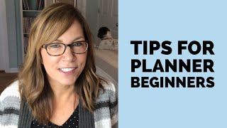 8 Tips for Planner Beginners  Planner 101  Advice for Newbies [upl. by Bunns]