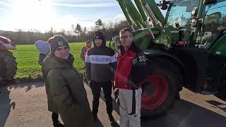 Demo der Landwirte 812024  Film vom Startpunkt NiederOlm nach Mainz [upl. by Atinyl]