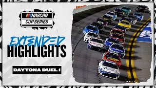 Seventime makes it in on last lap after intense Duel 1 at Daytona  Extended Highlights [upl. by Otineb427]