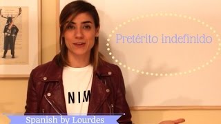 The Spanish Past Lesson pretérito indefinido [upl. by Curren44]