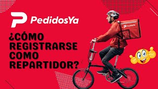 ¿Cómo registrarse en Pedidos Ya como repartidor 🛵💨  ¡Paso a paso y todos los TRUCOS ✅ [upl. by Garaway]