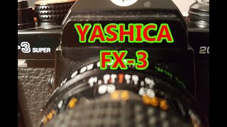 YASHICA FX3  FOTOGRAFIA REFLEX ANALOGICA ENTRY LEVEL [upl. by Sarson842]