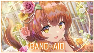 「Nightcore」BandAid  HalvorsenLyrics [upl. by Leiuqeze]