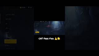 CAT 😻 Free Fier⚠️😔 musica music edit funk freefire animeedit memes sogaming freefiremax [upl. by Elehcor550]