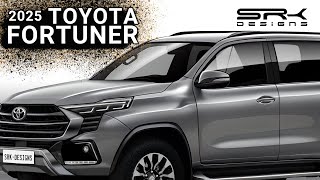 2025 NextGen Toyota Fortuner  Rendering  SRK Designs [upl. by Annahsit]