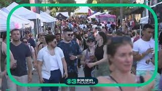 Final preparations underway for 2nd Street Festival in Philadelphias Northern Liberties [upl. by Atnuahsal]