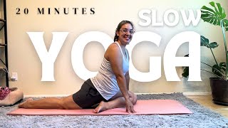 20 MIN Hatha Yoga Routine with Pigeon 🐦 Pose [upl. by Atnod]